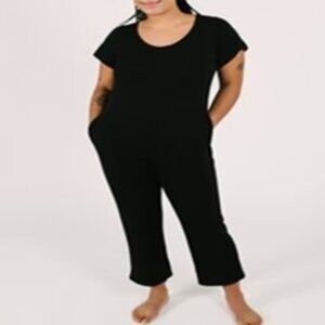 Smash & Tess Black Thursday Romper With Cute  Cotton Bag